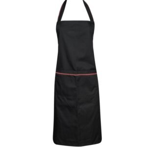 Ποδιά με τσέπη μαύρη