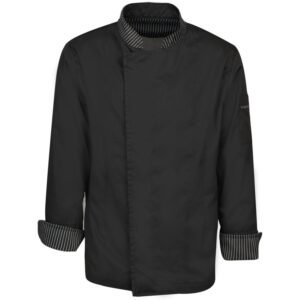 Σακάκι σεφ μαύρο με αεριζόμενη πλάτη