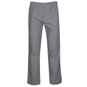 Παντελόνι μάγειρα μαύρο καρό