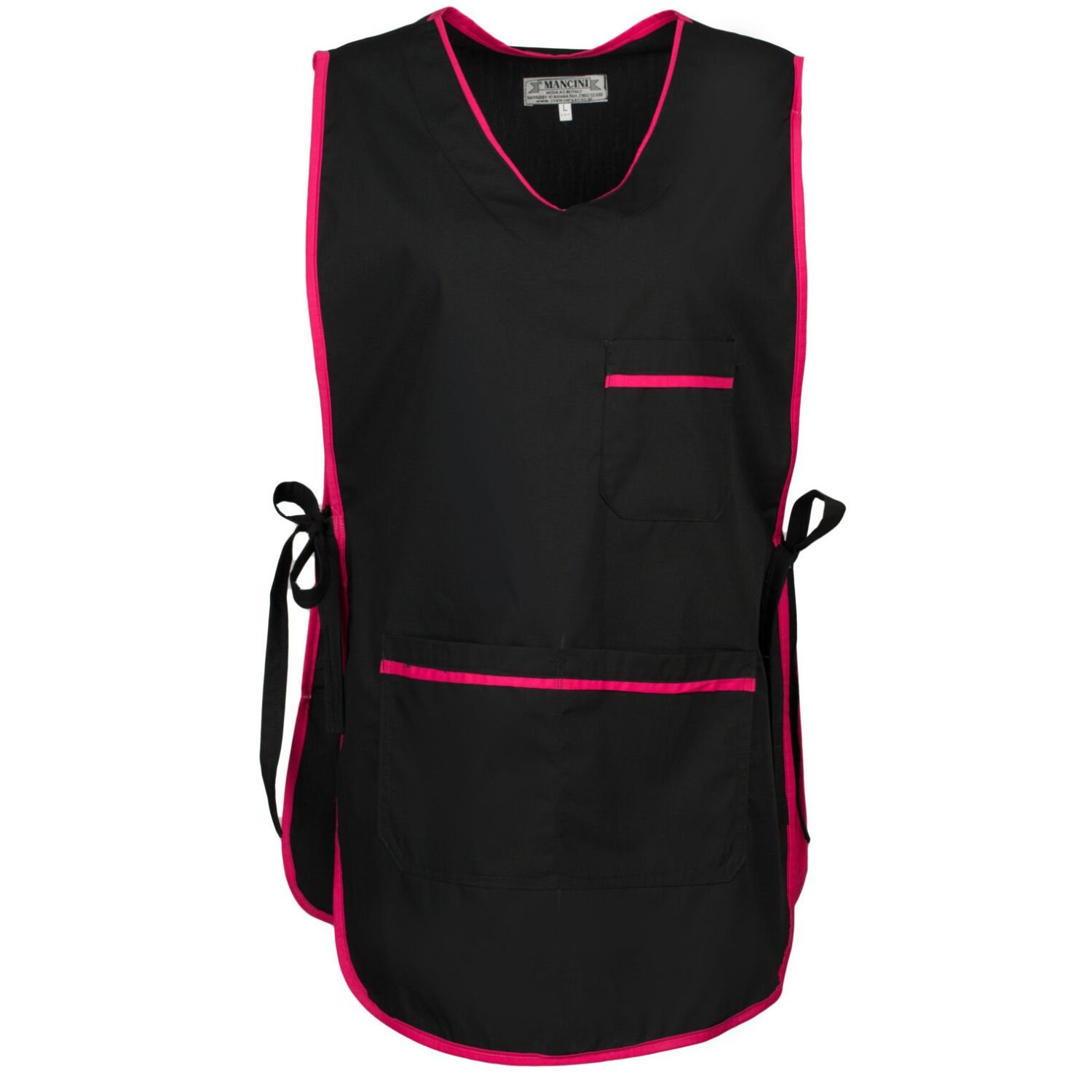 Σαμαράκι μαύρο με φούξια σιρίτια